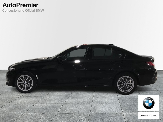 BMW Serie 3 318d color Negro. Año 2023. 110KW(150CV). Diésel. En concesionario Auto Premier, S.A. - MADRID de Madrid