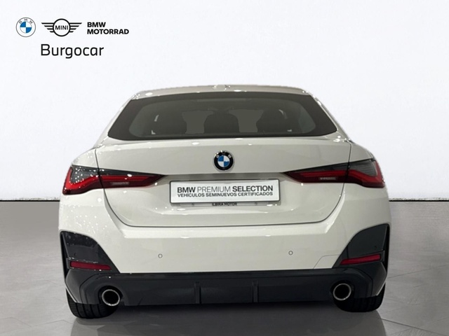 BMW Serie 4 420d Gran Coupe color Blanco. Año 2023. 140KW(190CV). Diésel. En concesionario Motor Gorbea de Álava