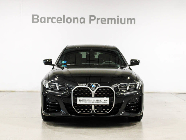 BMW Serie 4 420d Gran Coupe color Negro. Año 2025. 140KW(190CV). Diésel. En concesionario Barcelona Premium -- GRAN VIA de Barcelona