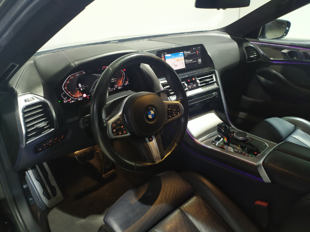 BMW Serie 8 840d Coupe color Negro. Año 2018. 235KW(320CV). Diésel. En concesionario Hispamovil Elche de Alicante
