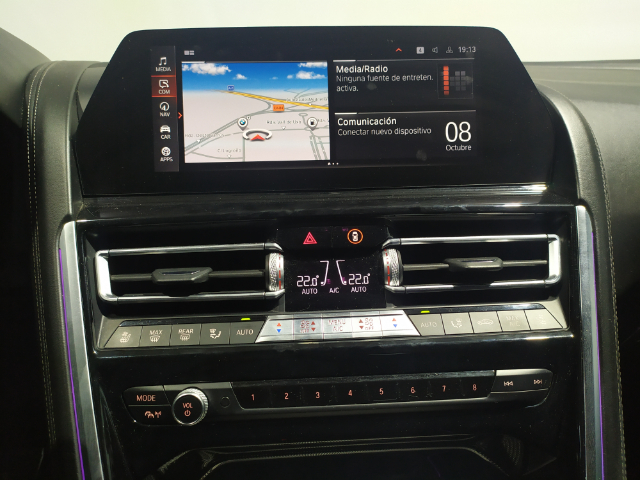 BMW Serie 8 840d Coupe color Negro. Año 2018. 235KW(320CV). Diésel. En concesionario Hispamovil Elche de Alicante