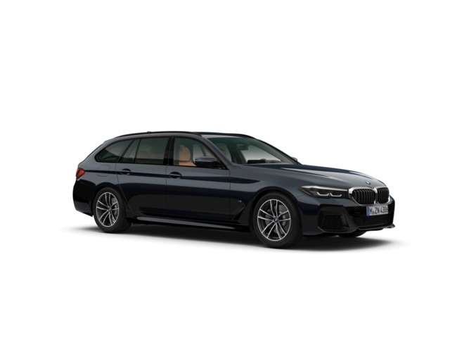 BMW Serie 5 520d Touring color Negro. Año 2024. 140KW(190CV). Diésel. En concesionario GANDIA Automoviles Fersan, S.A. de Valencia