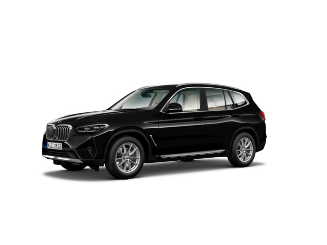 BMW X3 xDrive20d color Negro. Año 2021. 140KW(190CV). Gasolina. En concesionario Mandel Motor Badajoz de Badajoz