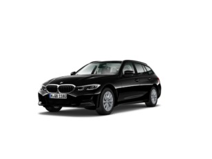 Fotos de BMW Serie 3 318d Touring color Negro. Año 2021. 110KW(150CV). Diésel. En concesionario Barcelona Premium -- GRAN VIA de Barcelona
