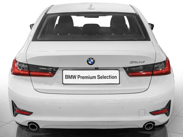 BMW Serie 3 318d color Blanco. Año 2019. 110KW(150CV). Diésel. En concesionario Caetano Cuzco, Alcalá de Madrid