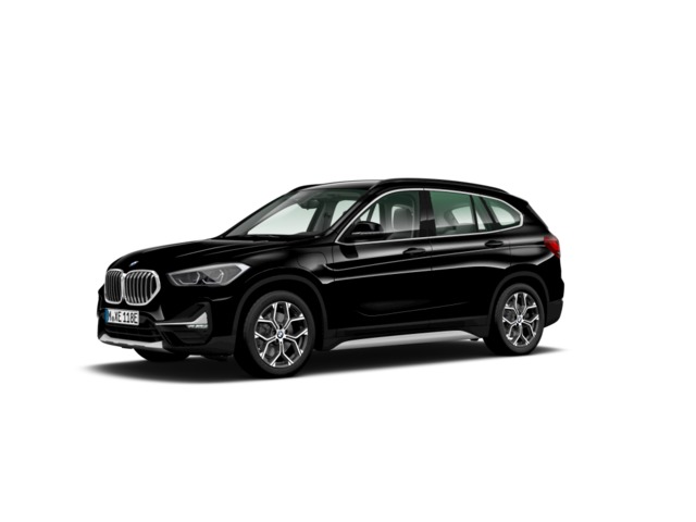 BMW X1 xDrive25e color Negro. Año 2021. 162KW(220CV). Híbrido Electro/Gasolina. En concesionario Movilnorte El Plantio de Madrid