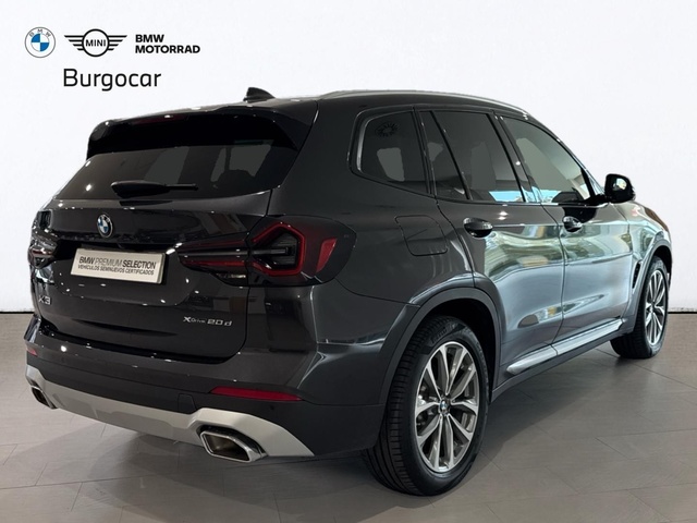 BMW X3 xDrive20d color Gris. Año 2024. 140KW(190CV). Diésel. En concesionario Motor Gorbea de Álava