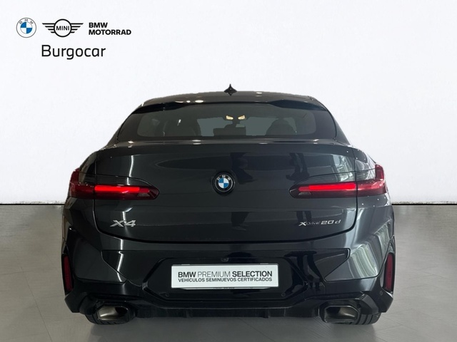BMW X4 xDrive20d color Gris. Año 2024. 140KW(190CV). Diésel. En concesionario Motor Gorbea de Álava