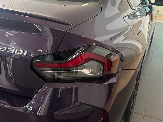 BMW Serie 2 230i Coupe color Violeta. Año 2025. 180KW(245CV). Gasolina. En concesionario Pruna Motor, S.L de Barcelona