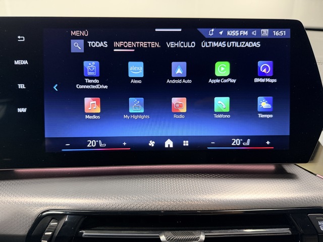 BMW X2 sDrive18d color Gris. Año 2025. 110KW(150CV). Diésel. En concesionario Maberauto de Castellón