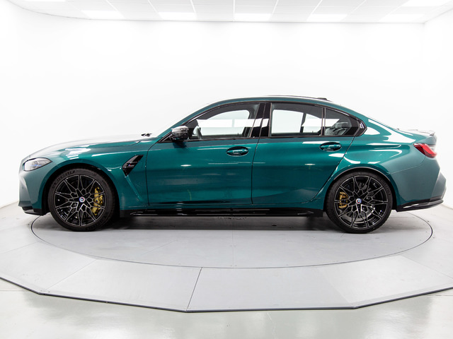 BMW M M3 Berlina Competition color Verde. Año 2023. 375KW(510CV). Gasolina. En concesionario Móvil Begar Alicante de Alicante