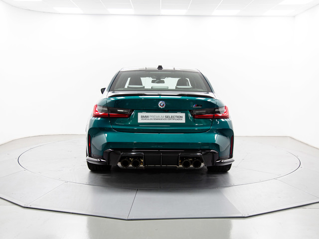 BMW M M3 Berlina Competition color Verde. Año 2023. 375KW(510CV). Gasolina. En concesionario Móvil Begar Alicante de Alicante