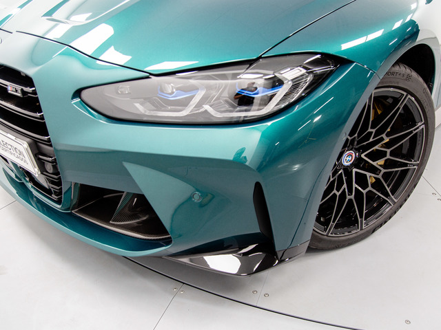 BMW M M3 Berlina Competition color Verde. Año 2023. 375KW(510CV). Gasolina. En concesionario Móvil Begar Alicante de Alicante