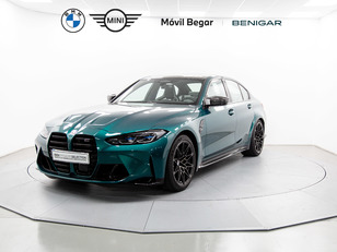 Fotos de BMW M M3 Berlina Competition color Verde. Año 2023. 375KW(510CV). Gasolina. En concesionario Móvil Begar Alicante de Alicante