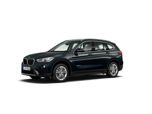 BMW X1 sDrive18d color Gris. Año 2015. 110KW(150CV). Diésel. En concesionario Caetano Cuzco, Alcalá de Madrid