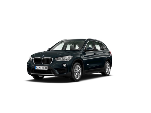 BMW X1 sDrive18d color Gris. Año 2015. 110KW(150CV). Diésel. En concesionario Caetano Cuzco, Alcalá de Madrid