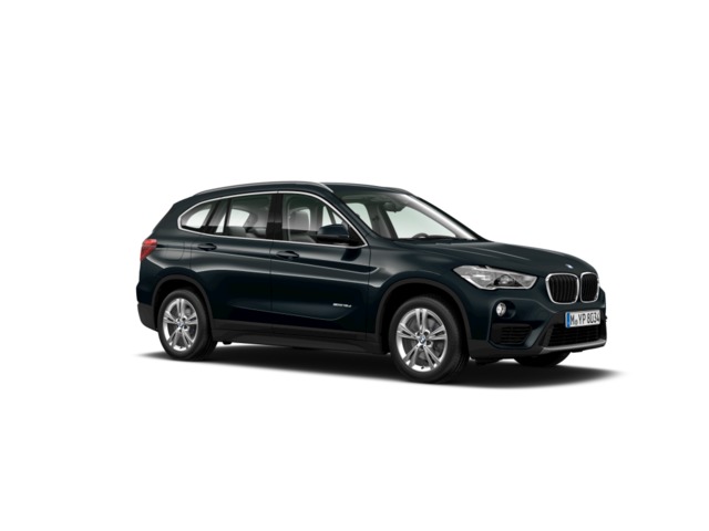 BMW X1 sDrive18d color Gris. Año 2015. 110KW(150CV). Diésel. En concesionario Caetano Cuzco, Alcalá de Madrid