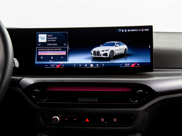 BMW Serie 4 420d Gran Coupe color Blanco. Año 2025. 140KW(190CV). Diésel. En concesionario Móvil Begar Alicante de Alicante