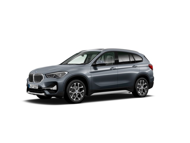 BMW X1 sDrive18d color Gris. Año 2021. 110KW(150CV). Diésel. En concesionario Augusta Aragon S.A. de Zaragoza