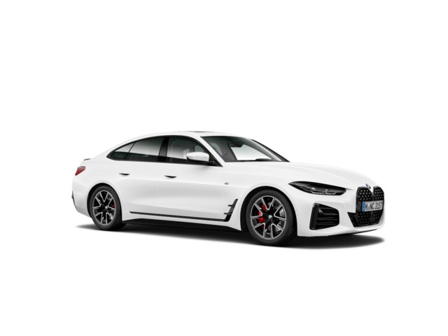 BMW Serie 4 420d Gran Coupe color Blanco. Año 2022. 140KW(190CV). Diésel. En concesionario Pruna Motor de Barcelona
