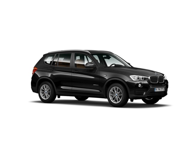 BMW X3 xDrive20d color Negro. Año 2016. 140KW(190CV). Diésel. En concesionario Cabrero Motorsport de Huesca