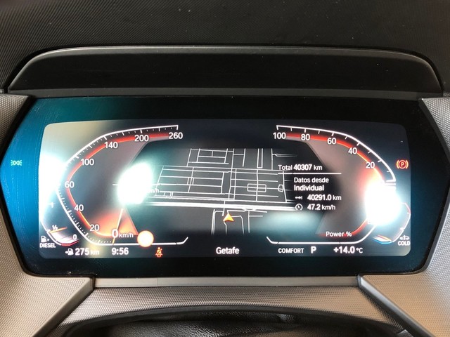 BMW Serie 2 218d Gran Coupe color Azul. Año 2022. 110KW(150CV). Diésel. En concesionario Vehinter Getafe de Madrid