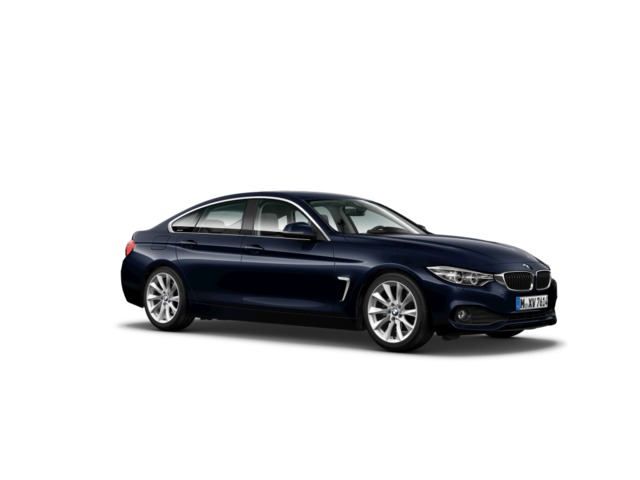 BMW Serie 4 420d Gran Coupe color Azul. Año 2017. 140KW(190CV). Diésel. En concesionario Caetano Cuzco, Alcalá de Madrid