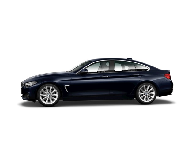 BMW Serie 4 420d Gran Coupe color Azul. Año 2017. 140KW(190CV). Diésel. En concesionario Caetano Cuzco, Alcalá de Madrid