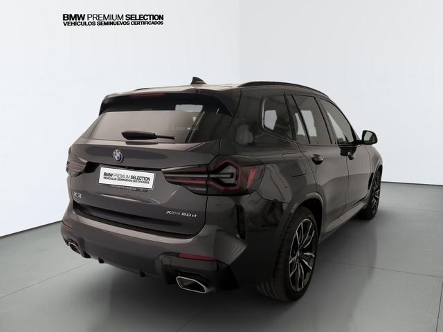 BMW X3 xDrive20d color Gris. Año 2024. 140KW(190CV). Diésel. En concesionario Automotor Premium Viso - Málaga de Málaga