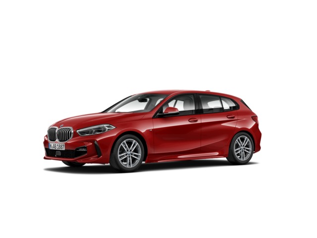 BMW Serie 1 120d color Rojo. Año 2021. 140KW(190CV). Diésel. En concesionario Hispamovil Elche de Alicante