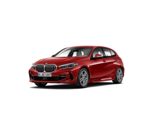 BMW Serie 1 120d color Rojo. Año 2021. 140KW(190CV). Diésel. En concesionario Hispamovil Elche de Alicante