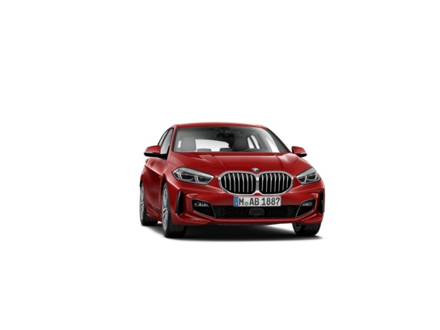 BMW Serie 1 120d color Rojo. Año 2021. 140KW(190CV). Diésel. En concesionario Hispamovil Elche de Alicante