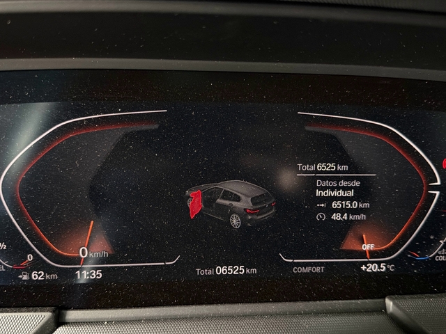 BMW Serie 1 118d color Azul. Año 2024. 110KW(150CV). Diésel. En concesionario Triocar Gijón (Bmw y Mini) de Asturias