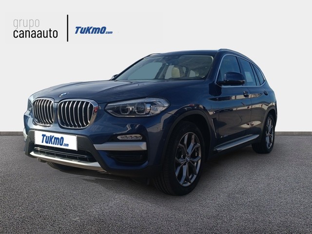 BMW X3 xDrive20d color Azul. Año 2018. 140KW(190CV). Diésel. En concesionario TACO de Sta. C. Tenerife