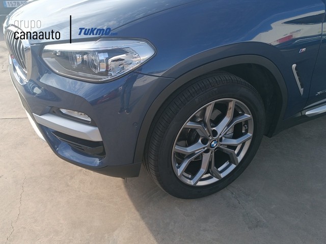 BMW X3 xDrive20d color Azul. Año 2018. 140KW(190CV). Diésel. En concesionario TACO de Sta. C. Tenerife