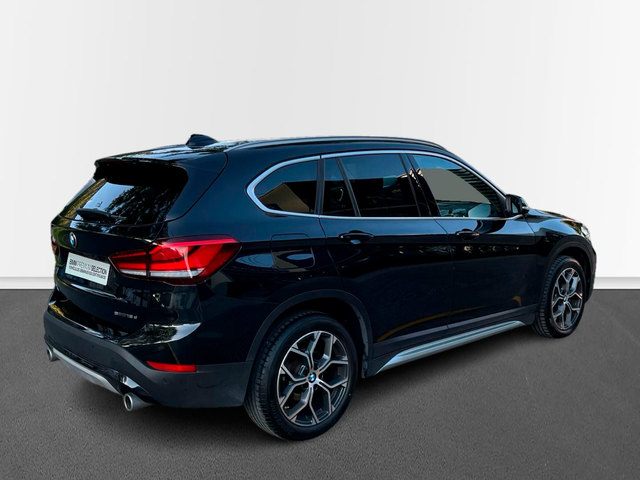 BMW X1 sDrive18d color Negro. Año 2021. 110KW(150CV). Diésel. En concesionario Murcia Premium S.L. AV DEL ROCIO de Murcia
