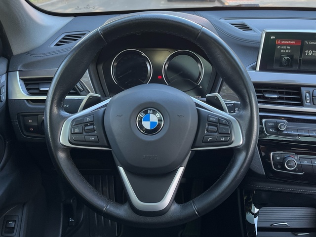 BMW X1 sDrive18d color Negro. Año 2021. 110KW(150CV). Diésel. En concesionario Murcia Premium S.L. AV DEL ROCIO de Murcia