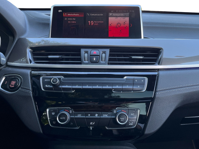 BMW X1 sDrive18d color Negro. Año 2021. 110KW(150CV). Diésel. En concesionario Murcia Premium S.L. AV DEL ROCIO de Murcia