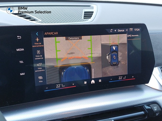 BMW iX2 eDrive20 color Azul. Año 2025. 150KW(204CV). Eléctrico. En concesionario Marmotor de Las Palmas