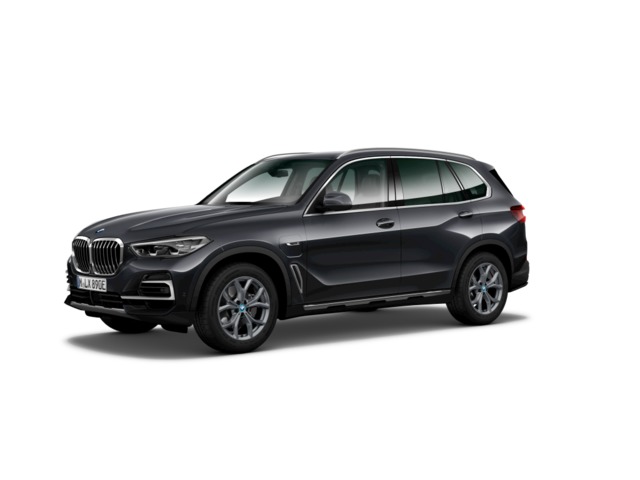BMW X5 xDrive45e color Gris. Año 2021. 290KW(394CV). Híbrido Electro/Gasolina. En concesionario Barcelona Premium -- GRAN VIA de Barcelona