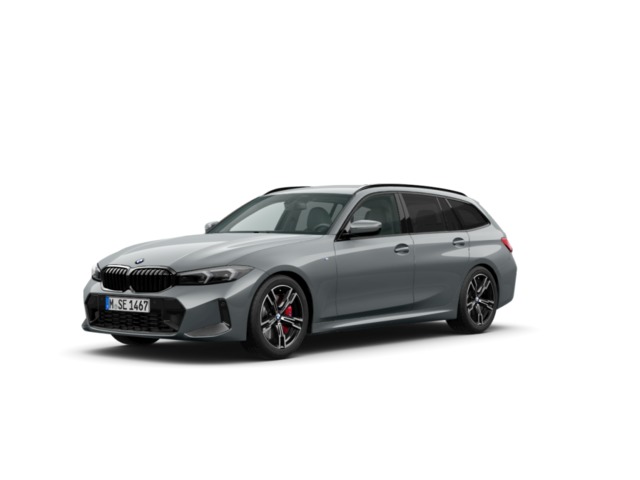 BMW Serie 3 320d Touring color Gris. Año 2024. 140KW(190CV). Diésel. En concesionario Maberauto de Castellón