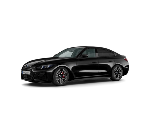 BMW Serie 4 420d Gran Coupe color Negro. Año 2025. 140KW(190CV). Diésel. En concesionario Enekuri Motor de Vizcaya