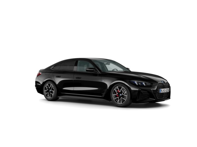 BMW Serie 4 420d Gran Coupe color Negro. Año 2025. 140KW(190CV). Diésel. En concesionario Enekuri Motor de Vizcaya