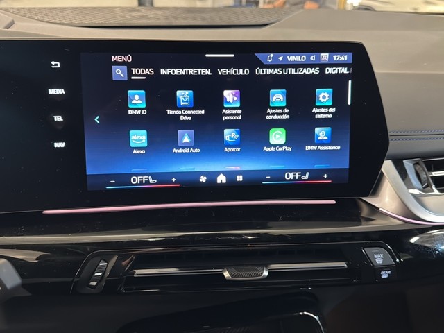 BMW Serie 2 218d Active Tourer color Negro. Año 2025. 110KW(150CV). Diésel. En concesionario Enekuri Motor de Vizcaya