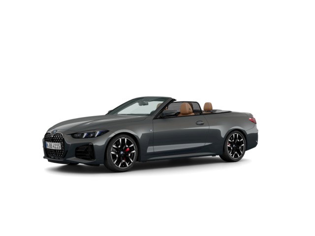 BMW Serie 4 420d Cabrio color Gris. Año 2025. 140KW(190CV). Diésel. En concesionario Vehinter Getafe de Madrid