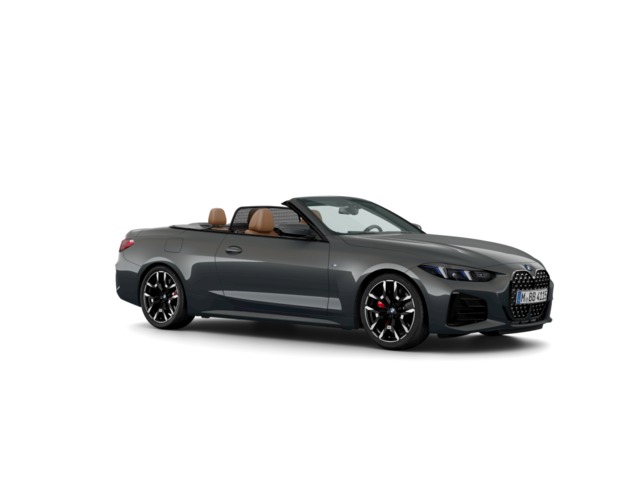 BMW Serie 4 420d Cabrio color Gris. Año 2025. 140KW(190CV). Diésel. En concesionario Vehinter Getafe de Madrid