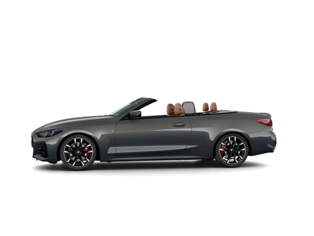 BMW Serie 4 420d Cabrio color Gris. Año 2025. 140KW(190CV). Diésel. En concesionario Vehinter Getafe de Madrid