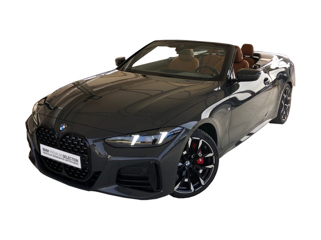 BMW Serie 4 420d Cabrio color Gris. Año 2025. 140KW(190CV). Diésel. En concesionario Vehinter Getafe de Madrid