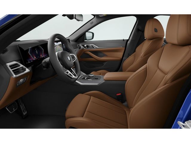 BMW Serie 4 420d Gran Coupe color Azul. Año 2025. 140KW(190CV). Diésel. En concesionario Vehinter Getafe de Madrid
