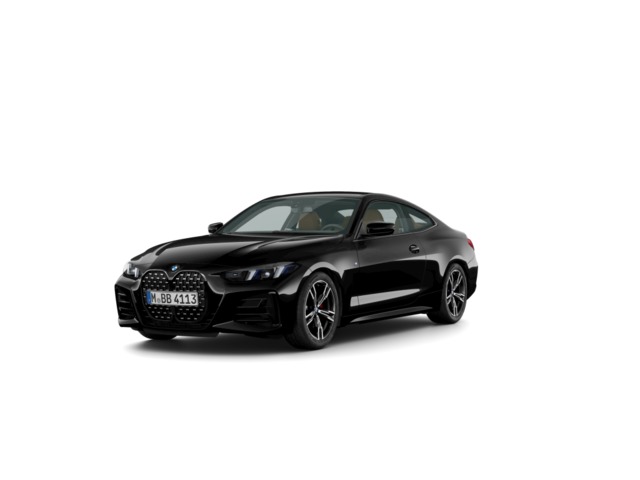 BMW Serie 4 420d Coupe color Negro. Año 2025. 140KW(190CV). Diésel. En concesionario Vehinter Getafe de Madrid